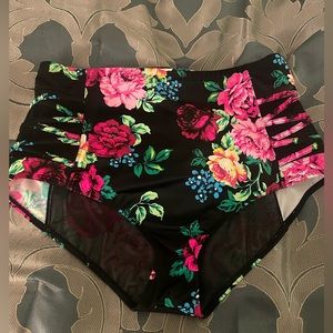 Torrid Floral Swim Bottoms